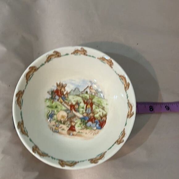 ROYAL DOULTON VTG‎ 3 PIECE BUNNYKINS SET - Picture 5 of 6